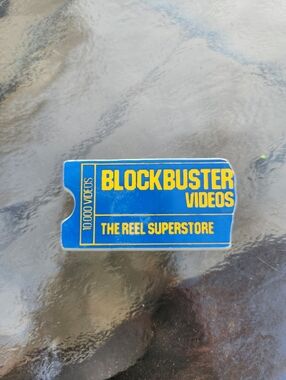 Vintage Blockbuster Videos Magnet